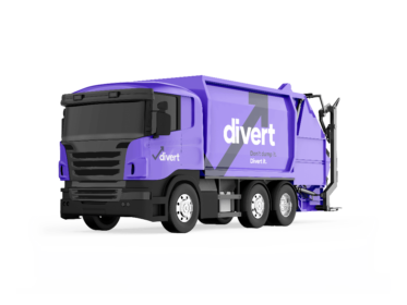 divert waste truck